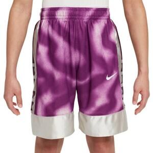 Nike Boys Purple Dri-FIT Elite 23 All Over Print Shorts Size XL